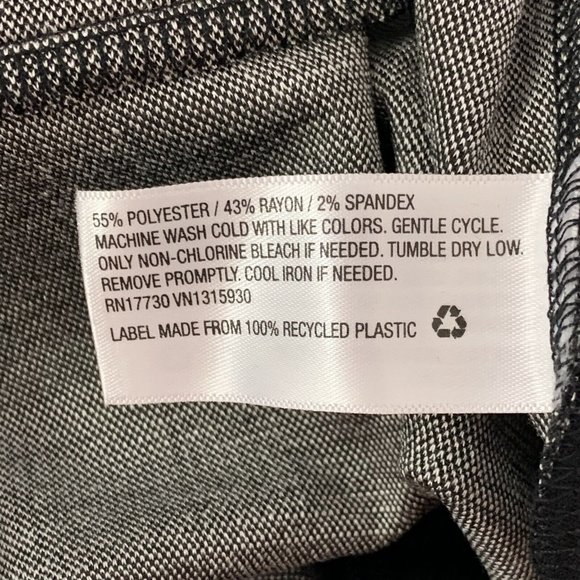 A New Day Womens High Rise Slim Straight Ankle Pull One Pants Comfy Stretchy - Picture 12 of 15